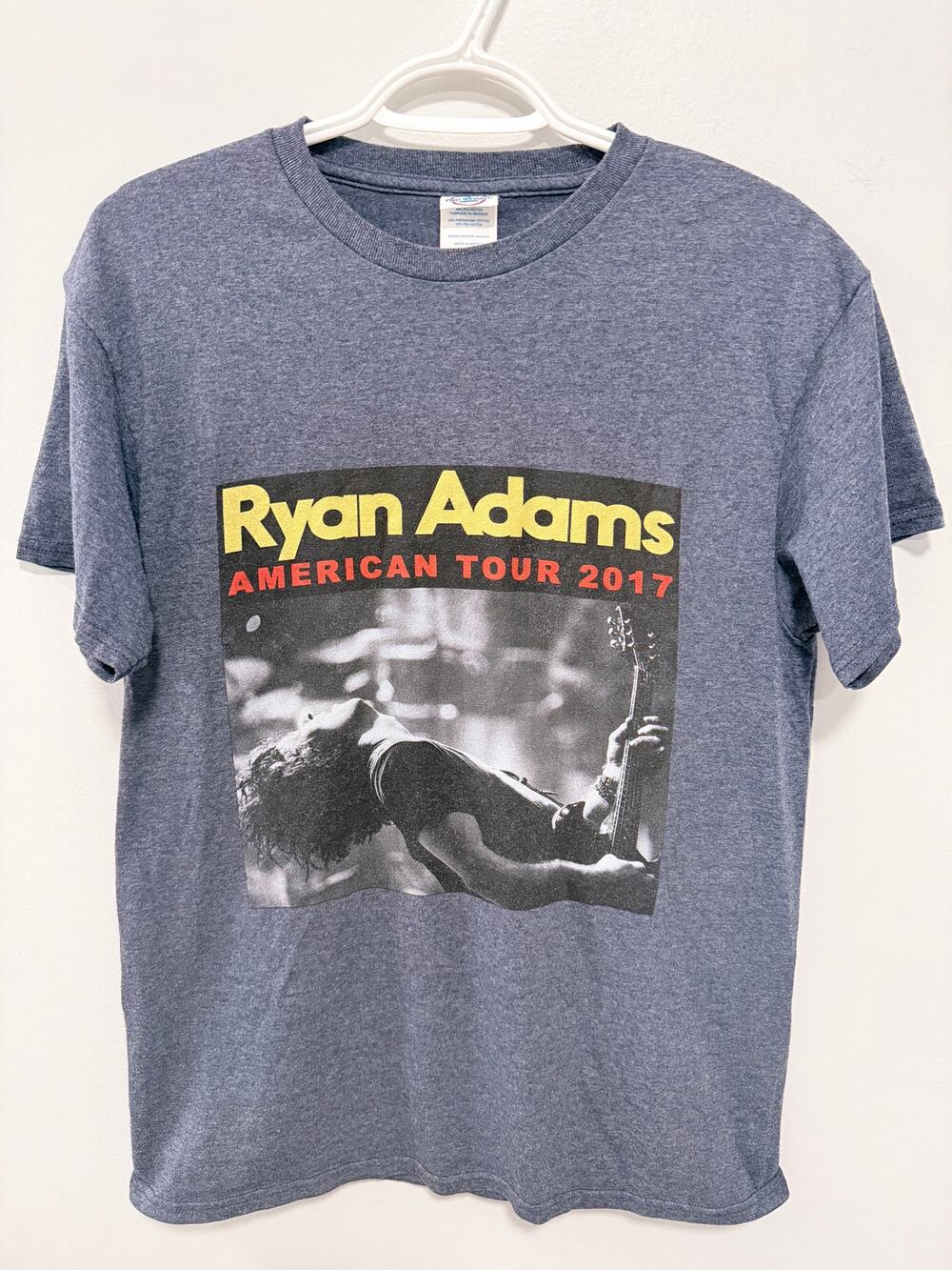 Ryan Adams American Tour 2017 Shirt Vintage, Size Medium New Without Tags